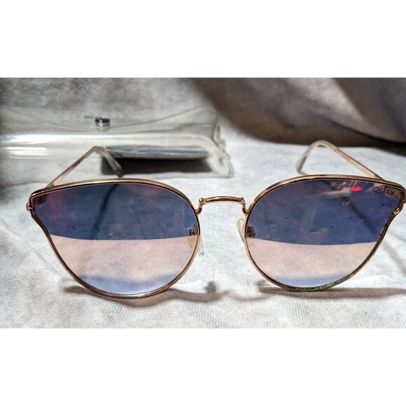 Quay Australia x Desi Perkins Mirror Sunglasses - Picture 1 of 7